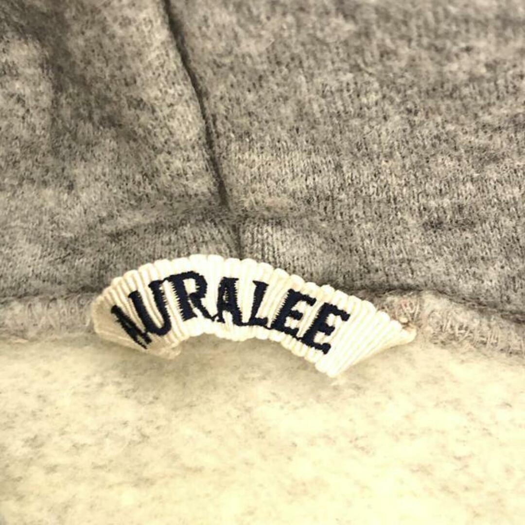 AURALEE / オーラリー | BACK WOOL SWEAT BIG PARKA プルオーバー パーカー | 1 | グレー | レディース 4