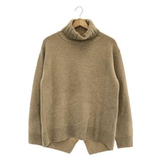 ドゥーズィエムクラス(DEUXIEME CLASSE)の【美品】  Deuxieme Classe / ドゥーズィエムクラス | JADE タートルネックプルオーバー ニット | F | ベージュ | レディース(ニット/セーター)