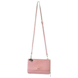 フルラ(Furla)のFURLA フルラ ショルダーバッグ - ピンクベージュ系 【古着】【中古】(ショルダーバッグ)