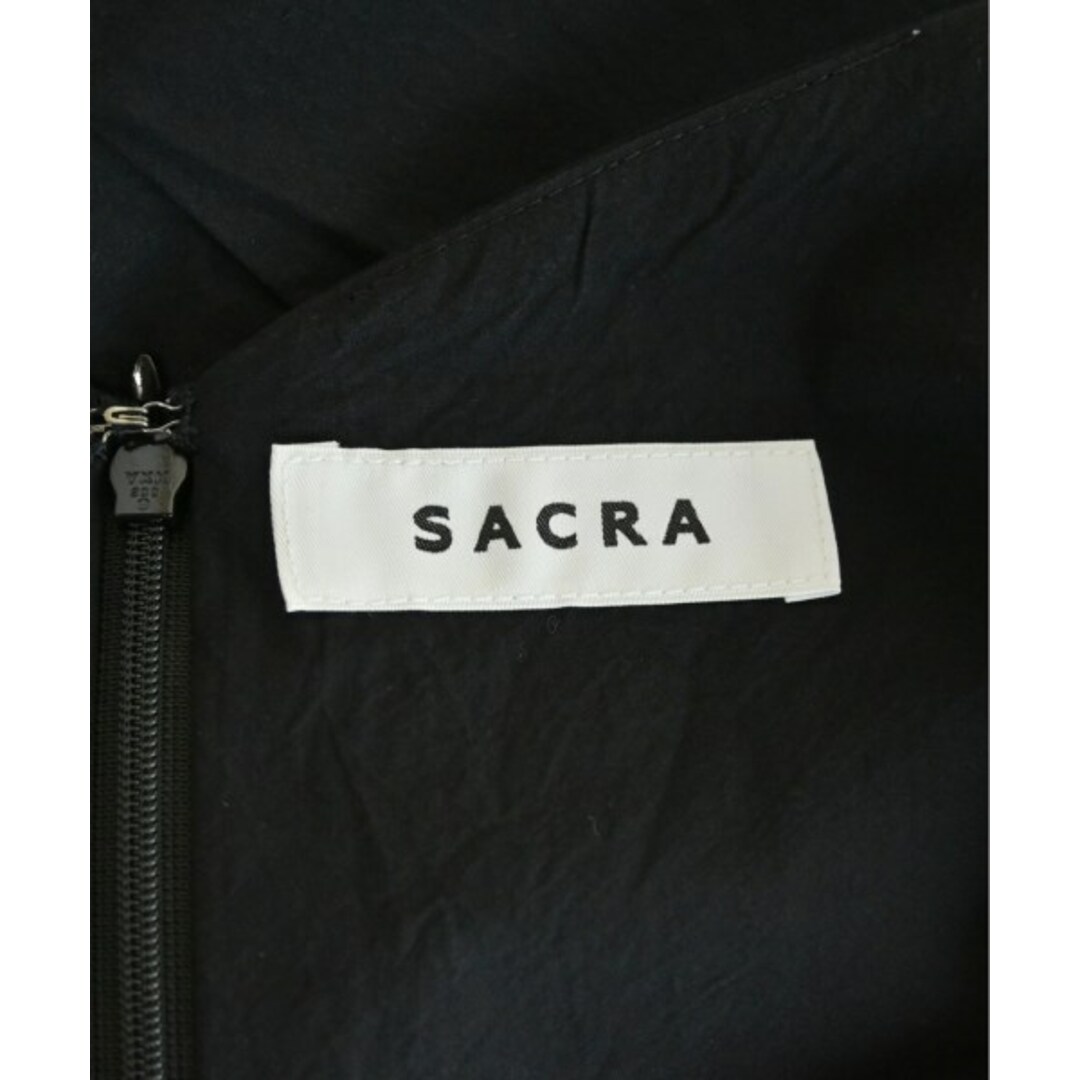 SACRA サクラ ワンピース 38(M位) 黒