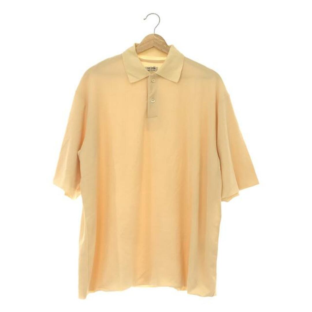 【新品】  MAATEE&SONS / マーティー&サンズ | 2022SS | 強撚POLO ポロシャツ | 4 | L.YELLOW | メンズ