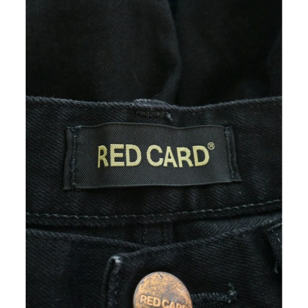 RED CARD レッドカード デニムパンツ 25(S位) 黒 2