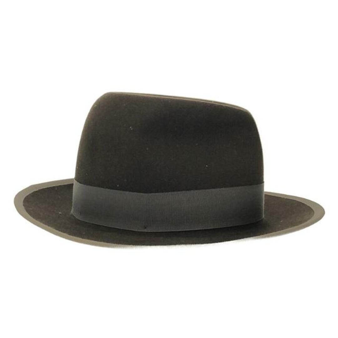 【美品】 STETSON / ステットソン | 150周年記念モデル / PREMIER WHIPPET ROYAL / ウィペット フェルトハット  中折れ帽子 | 59 （7 3/8） | Graphite | メンズ