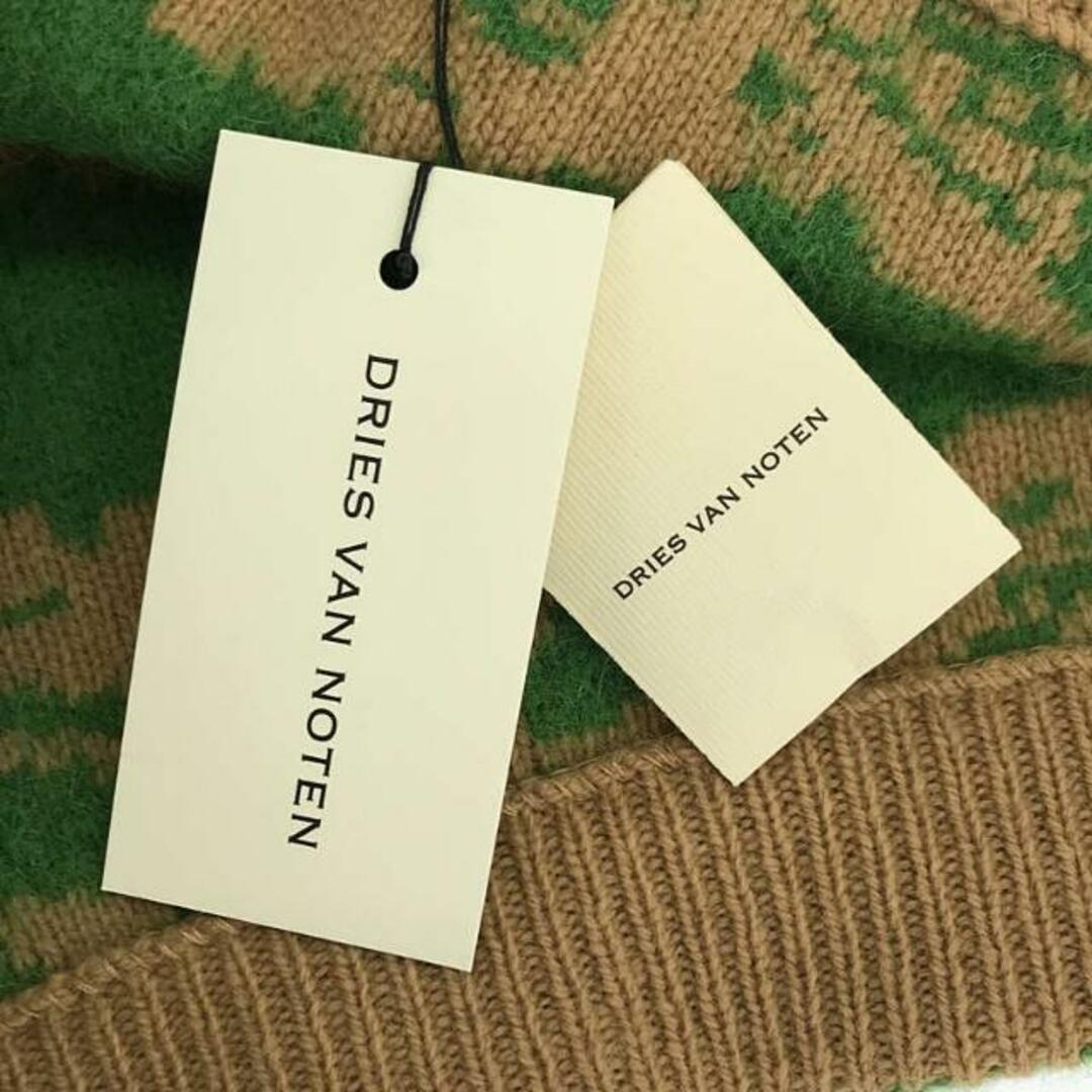 ロングスカート【美品】  DRIES VAN NOTEN / ドリスヴァンノッテン | 2021AW | ジャガード ウールニット ロングスカート | S | ベージュ/グリーン | レディース