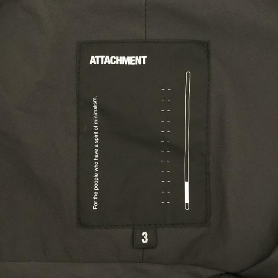 ATTACHIMENT(アタッチメント)の【新品】  ATTACHMENT / アタッチメント | ノイズコーティングストレッチタフタ ZIP UPブルゾン | 3 | チャコール | メンズ メンズのジャケット/アウター(その他)の商品写真