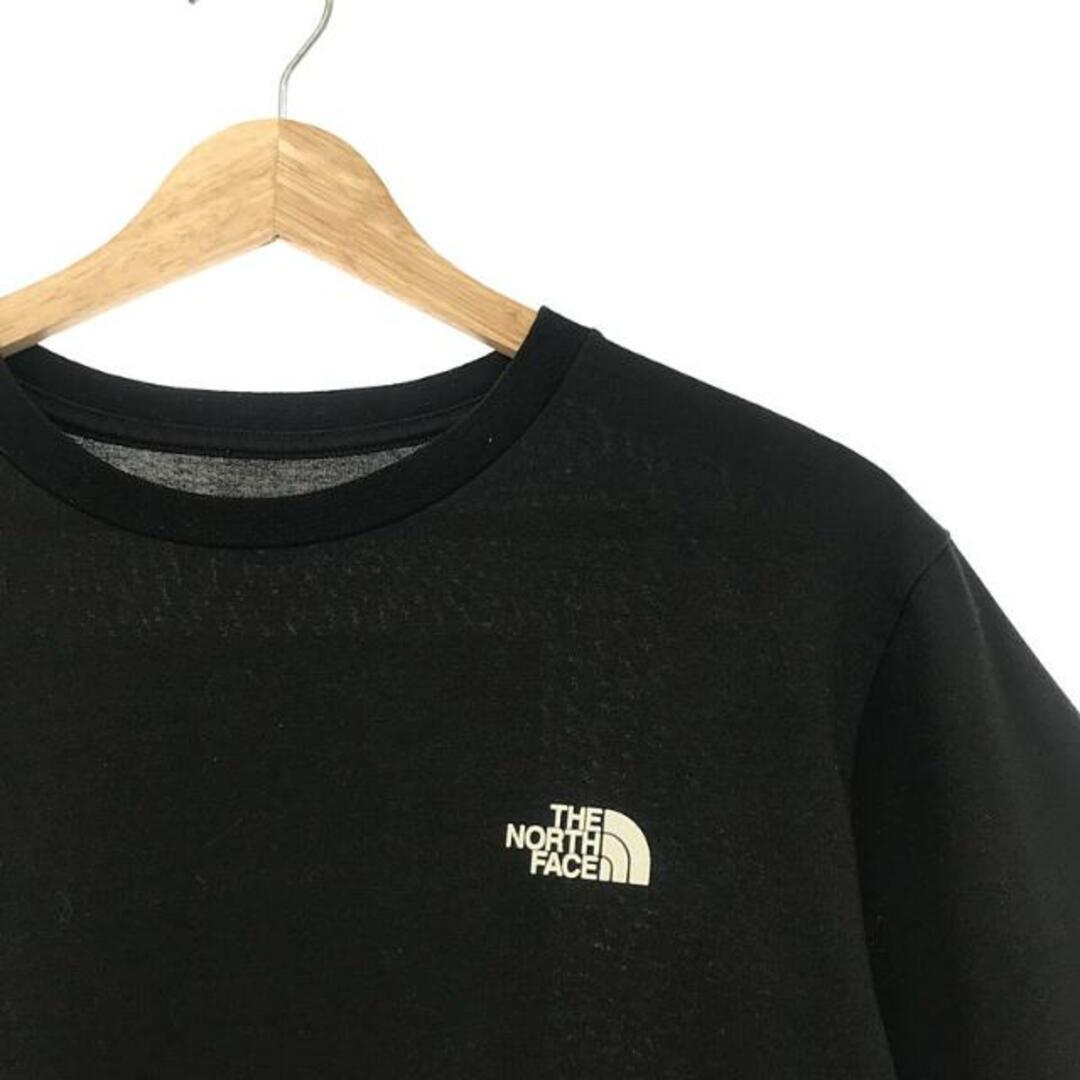 THE NORTH FACE(ザノースフェイス)のTHE NORTH FACE / ザノースフェイス | バック スクエアロゴ プリント Tシャツ | M | ブラック | メンズ メンズのトップス(Tシャツ/カットソー(半袖/袖なし))の商品写真