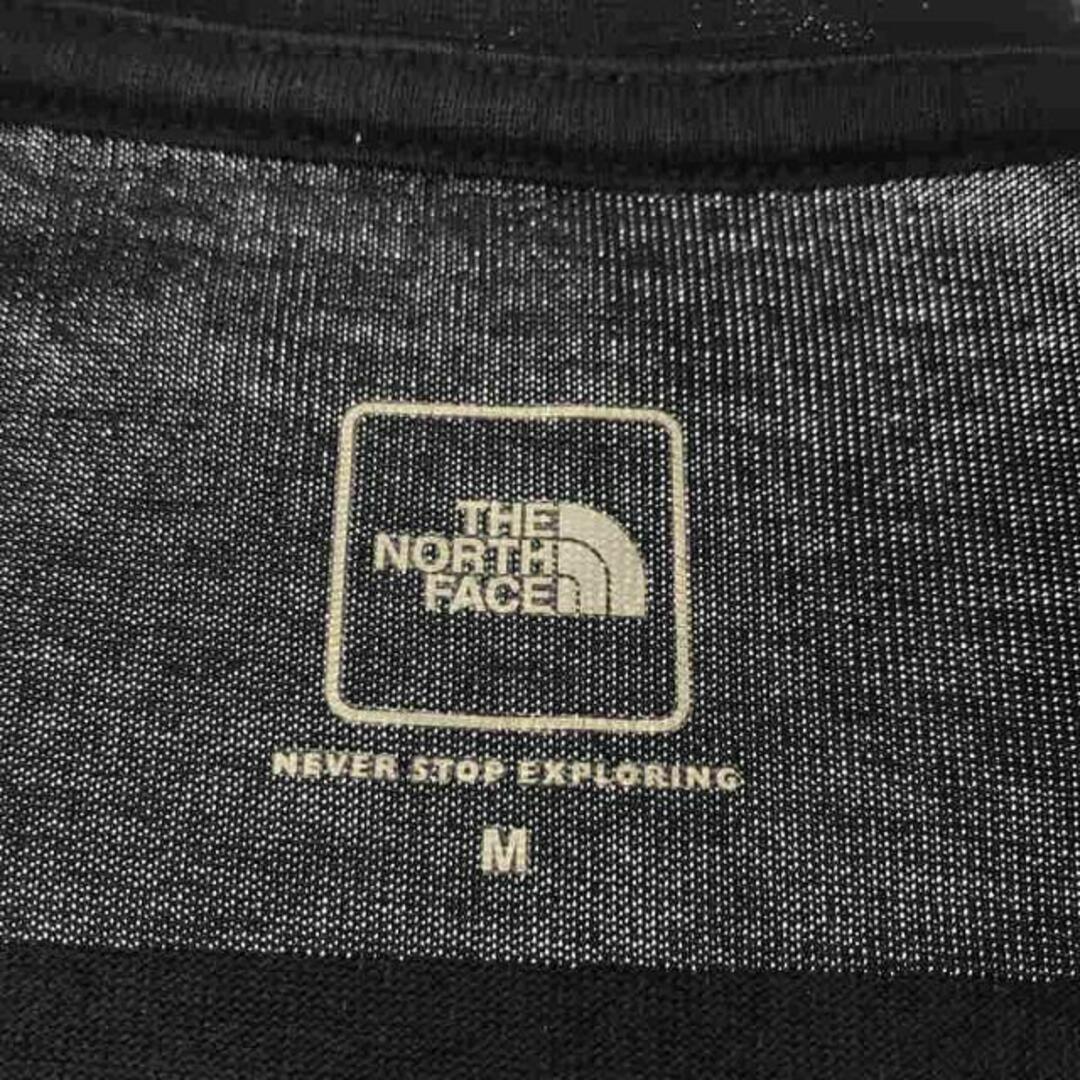 THE NORTH FACE(ザノースフェイス)のTHE NORTH FACE / ザノースフェイス | バック スクエアロゴ プリント Tシャツ | M | ブラック | メンズ メンズのトップス(Tシャツ/カットソー(半袖/袖なし))の商品写真