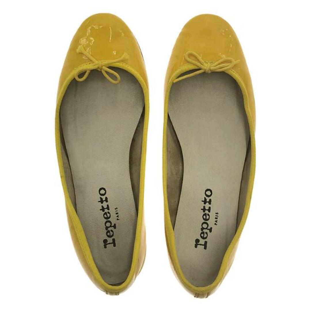 repetto(レペット)のrepetto / レペット | サンドリオン バレエシューズ フラットパンプス | 37 1/2 | イエロー | レディース レディースの靴/シューズ(バレエシューズ)の商品写真