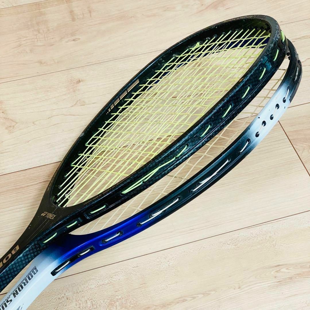 軟式 テニス ラケット 2本 セット YONEX prince