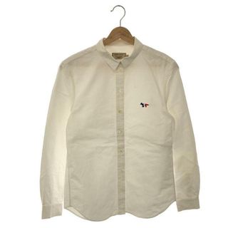 MAISON KITSUNE' | ロゴワッペン オックスフォード シャツ | 34