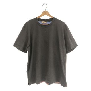 マルニ(Marni)のMARNI / マルニ | 2019SS | バックプリント クルーネック Tシャツ | 48 | グレー | メンズ(Tシャツ/カットソー(半袖/袖なし))