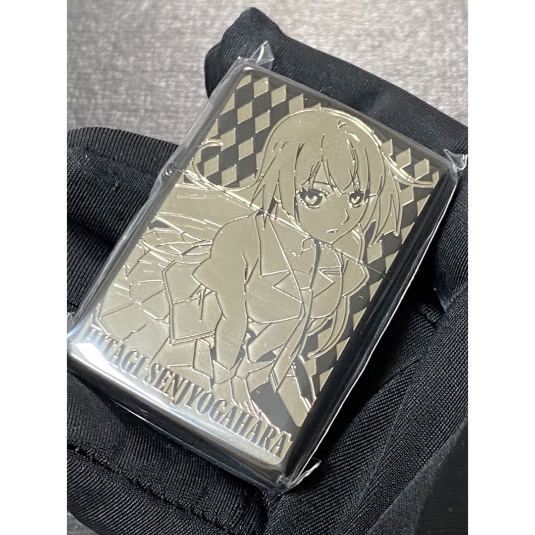 zippo 戦場ヶ原 ひたぎ 物語シリーズ シルバー刻印 2021年製