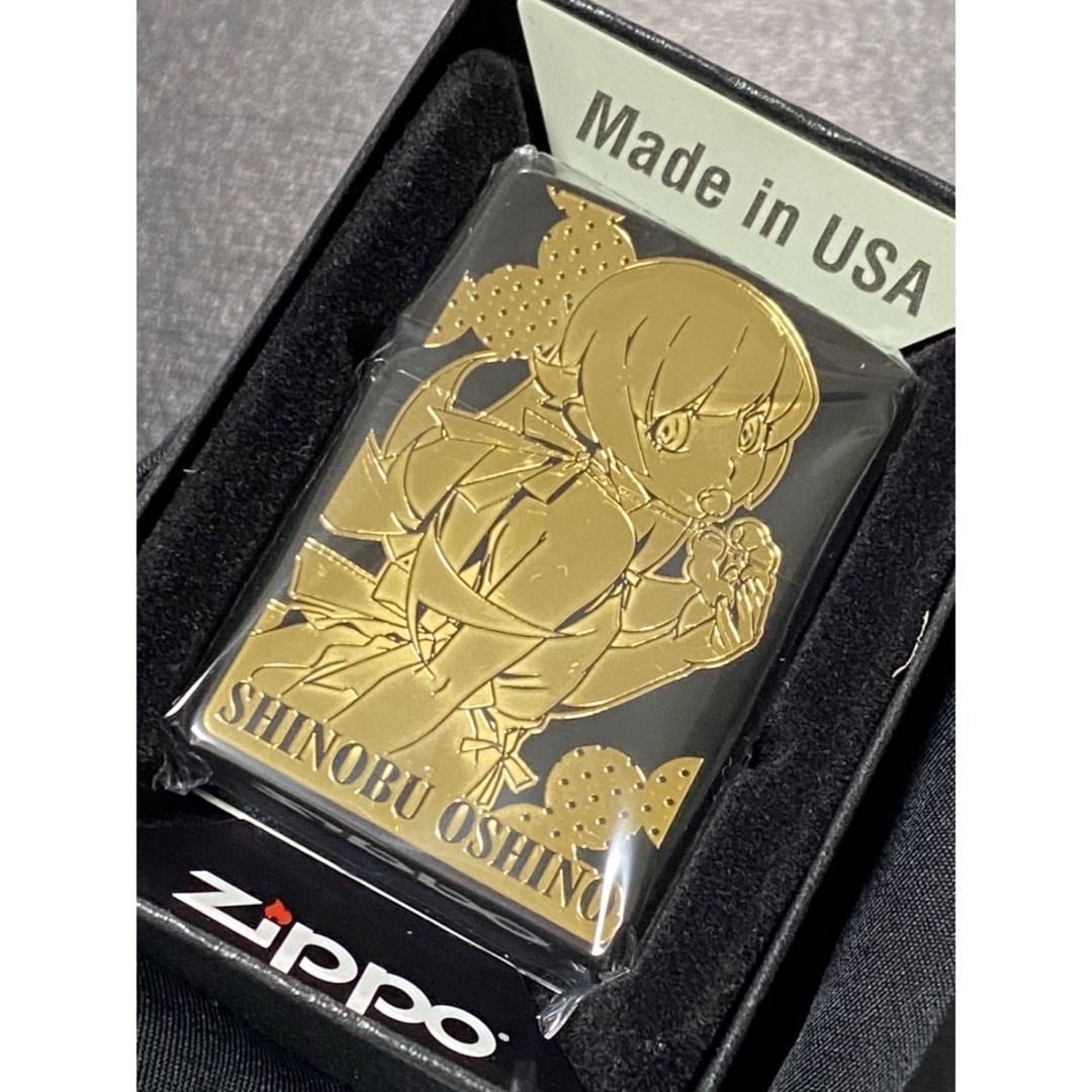zippo 忍野 忍 物語シリーズ ゴールド刻印 希少モデル 2022年製