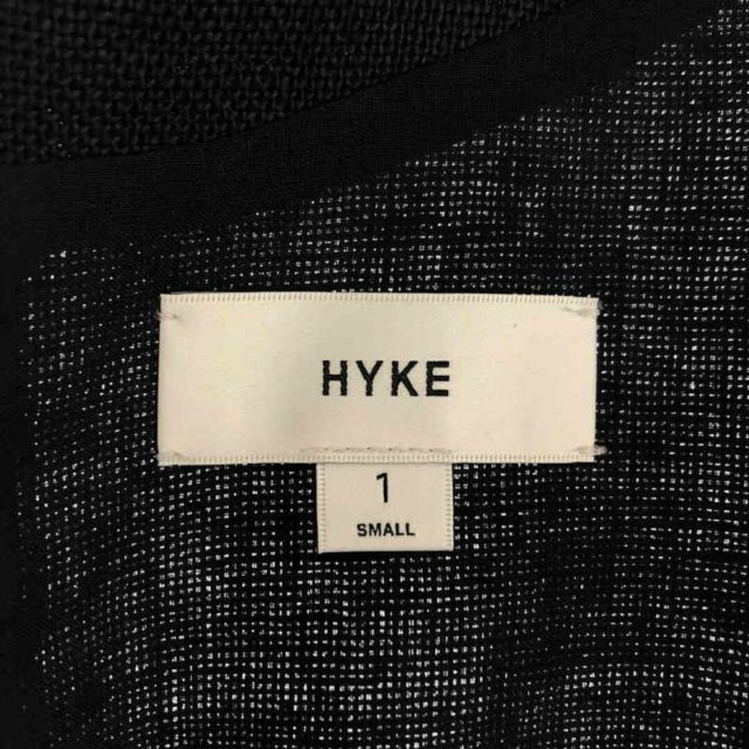 【美品】 HYKE / ハイク | linen long vest リネンロングベスト | 1 | ブラック | レディース