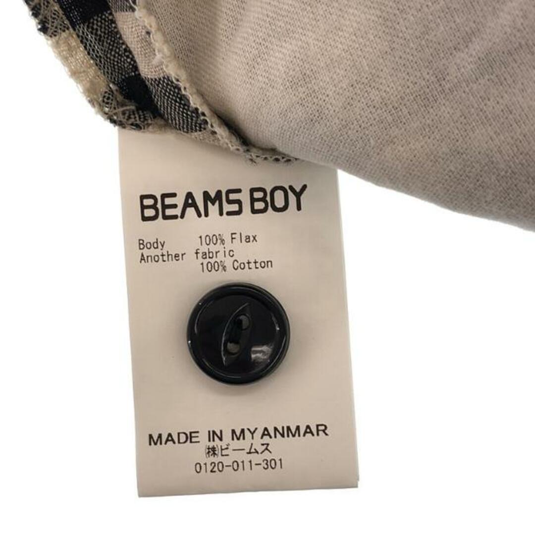 BEAMS(ビームス)のBEAMS / ビームス | BEAMS BOY ギンガムチェック イージーパンツ | ブラック / ホワイト | レディース レディースのパンツ(その他)の商品写真