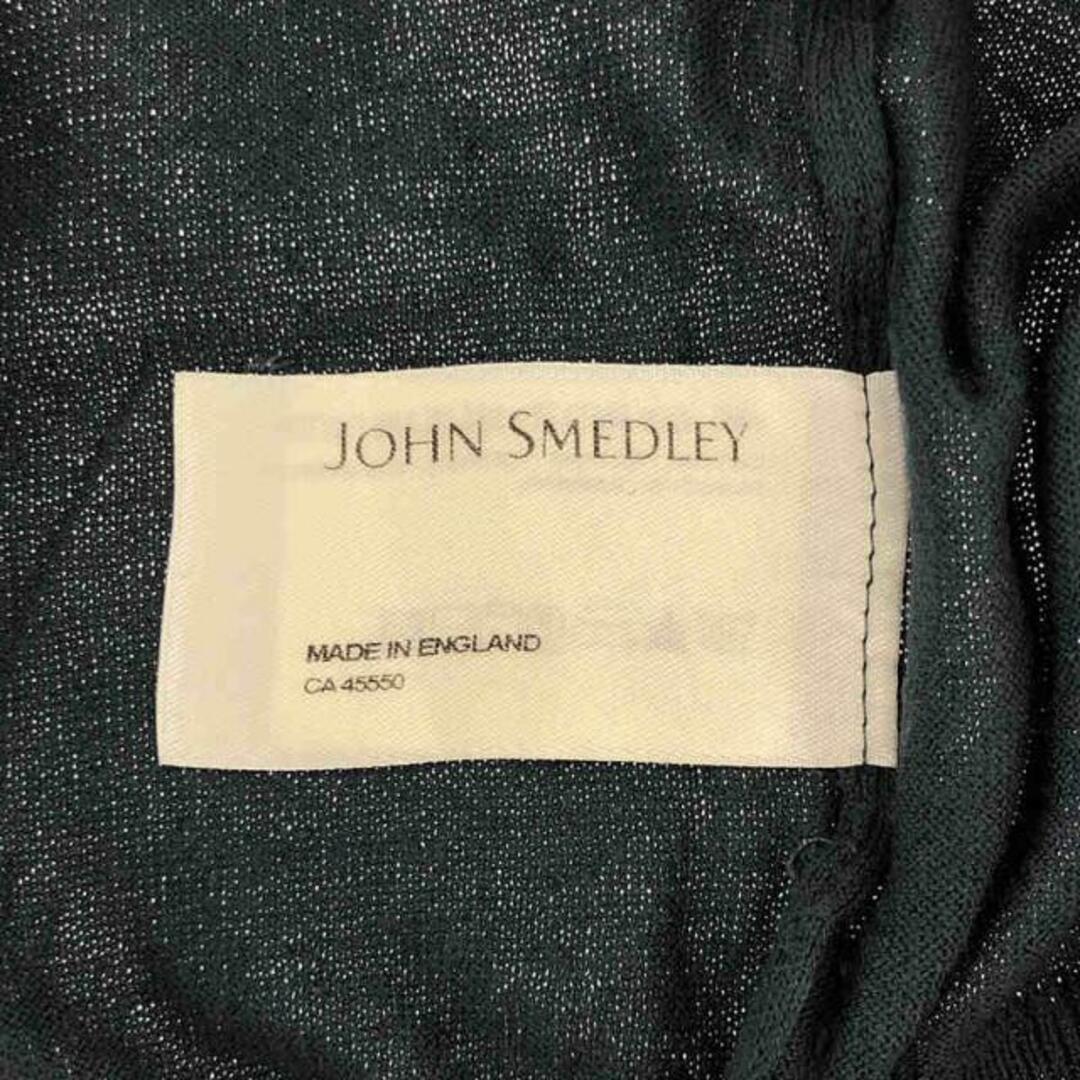 JOHN SMEDLEY(ジョンスメドレー)のJOHN SMEDLEY / ジョンスメドレー | × A.P.C. アーペーセー別注 シーアイランドコットン Vネック ニット | XS | ブルーグレー | メンズ メンズのトップス(ニット/セーター)の商品写真