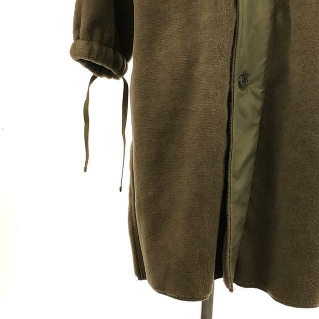 HYKE(ハイク)の【新品】  HYKE / ハイク | 2020AW | HOODED M-43 ボア コート | 3 | オリーブ | レディース レディースのジャケット/アウター(その他)の商品写真