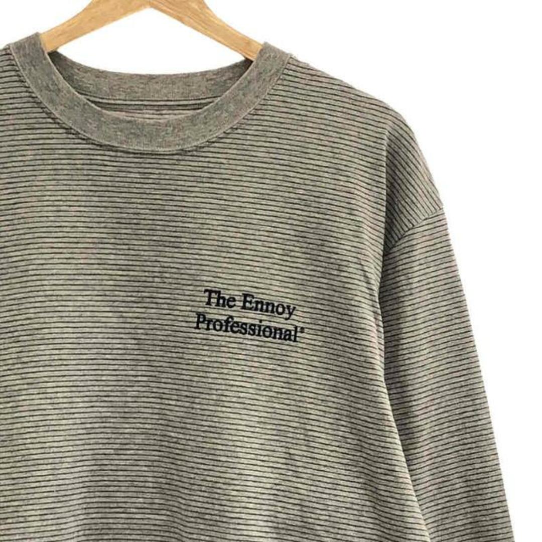 The Ennoy Professional BORDER TEE Lサイズ 黒