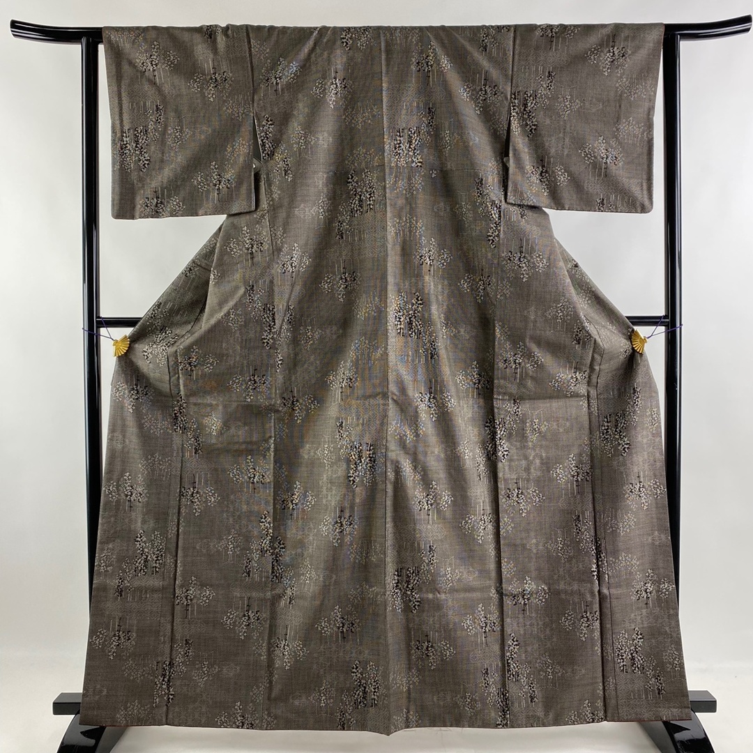 紬 身丈164cm 裄丈63cm 正絹 美品 秀品 - 着物 紬 身丈163.5cm 裄丈66cm 正絹 秀品