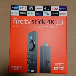 アマゾン(Amazon)のアマゾン Fire TV Stick 4K MAX ファイヤースティック　4K(映像用ケーブル)