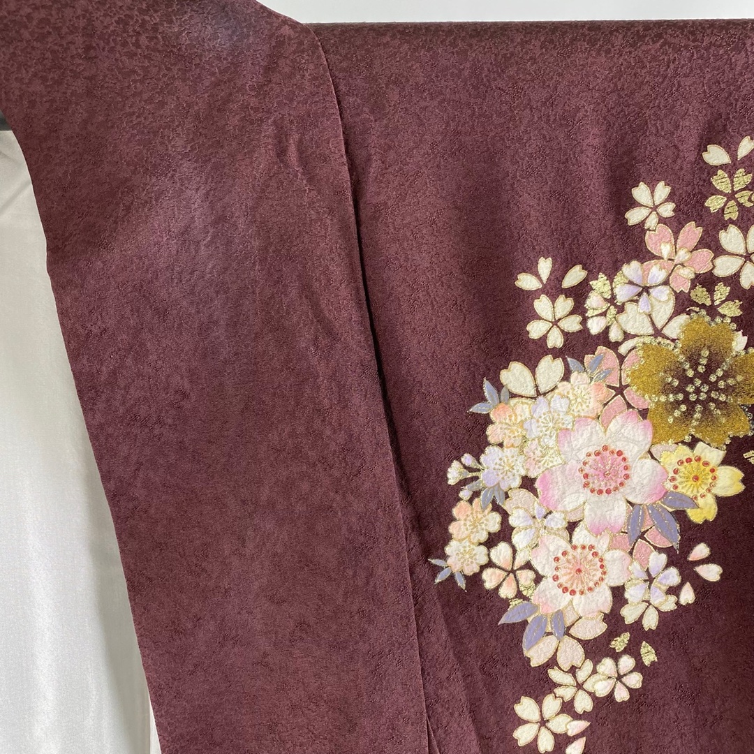 振袖 身丈159cm 裄丈64cm 正絹 名品- 振袖 美品 名品 身丈159cm 裄丈64cm 正絹