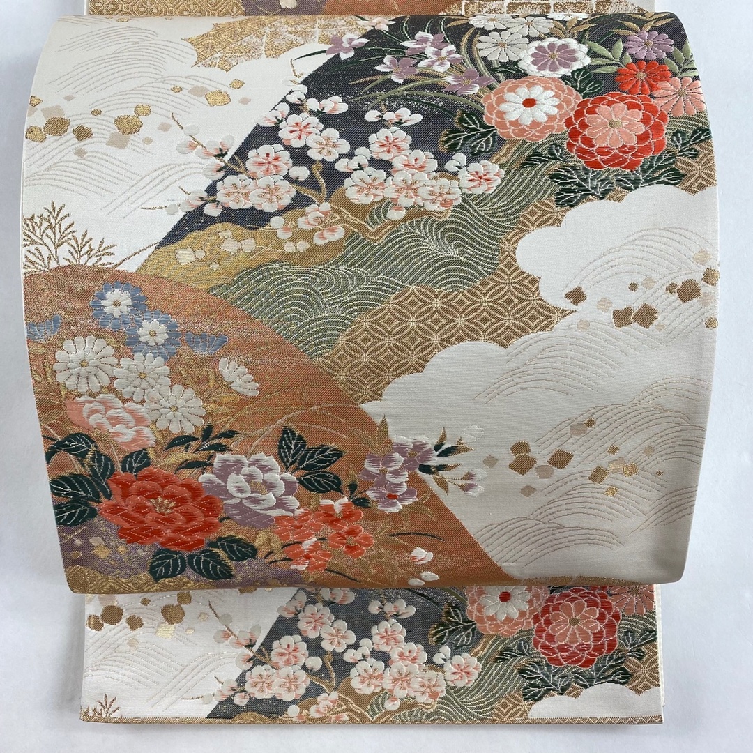 袋帯 美品 秀品 六通 正絹 - 帯