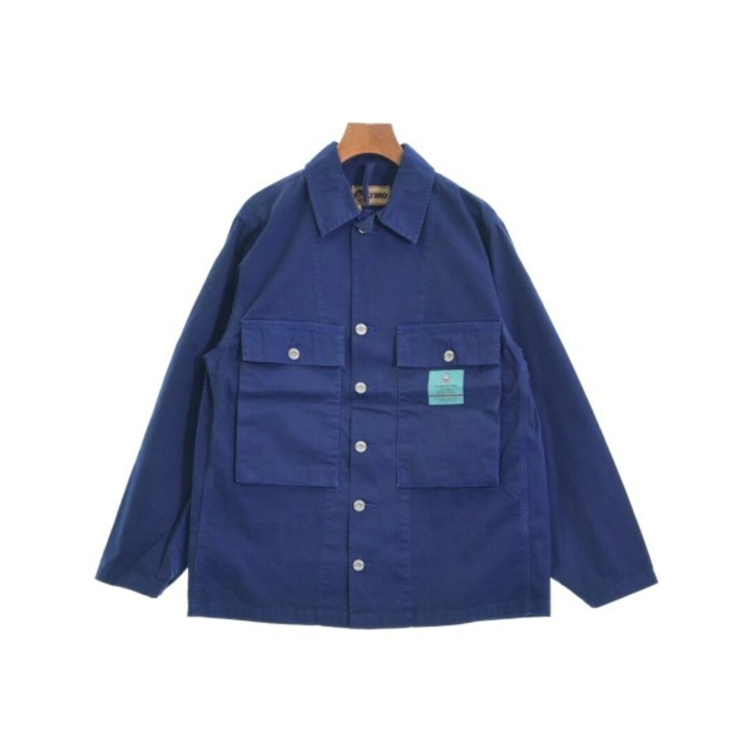 NIGEL CABOURN ナイジェルケーボン カバーオール 8(S位) 青系