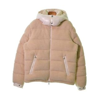 モンクレール(MONCLER)のMONCLER ダウンジャケット/ダウンベスト 2(M位) アイボリー 【古着】【中古】(ダウンジャケット)