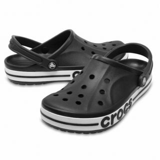 クロックス(crocs)の新品 27㎝ クロックス バヤバンド クロッグ ブラック(サンダル)