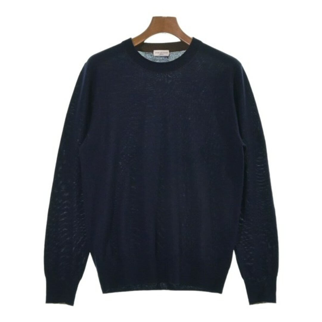 DRIES VAN NOTEN ドリスヴァンノッテン ニット・セーター M 紺 【古着】-