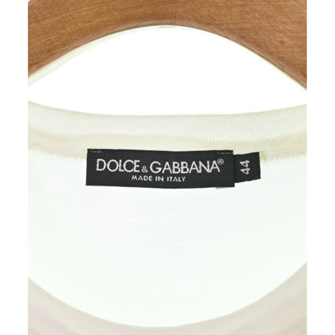 DOLCE&GABBANA Tシャツ・カットソー 44(S位) 白