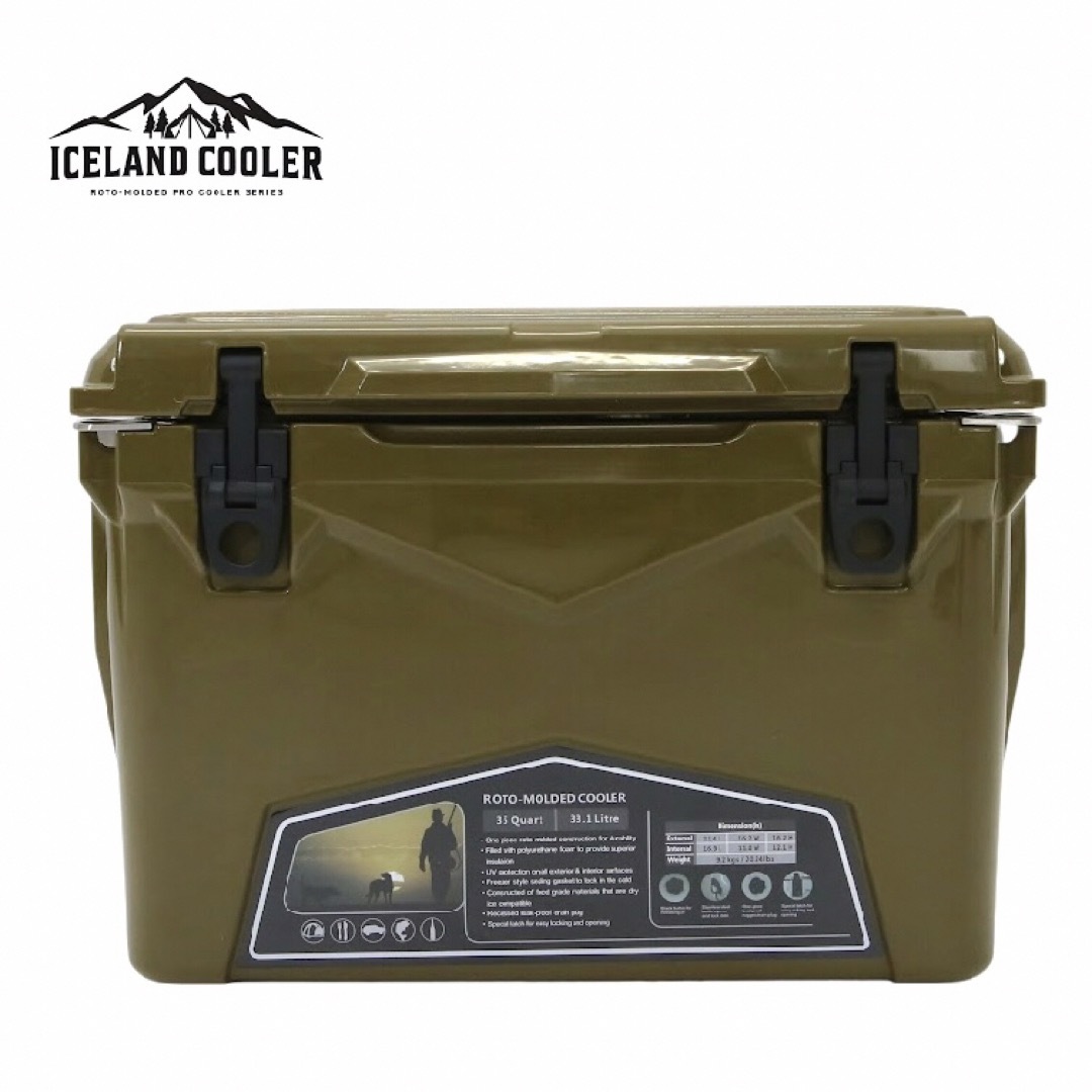 カモフラ　アイスランドクーラーボックス 35QT ICELAND cooler