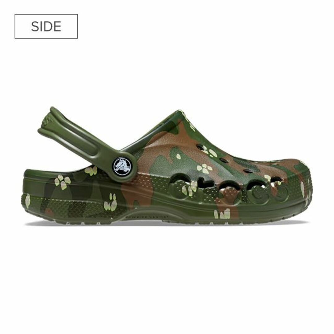 crocs(クロックス)の25cm クロックス バヤ シーズナル プリンテッド クロッグ アーミーグリーン メンズの靴/シューズ(サンダル)の商品写真