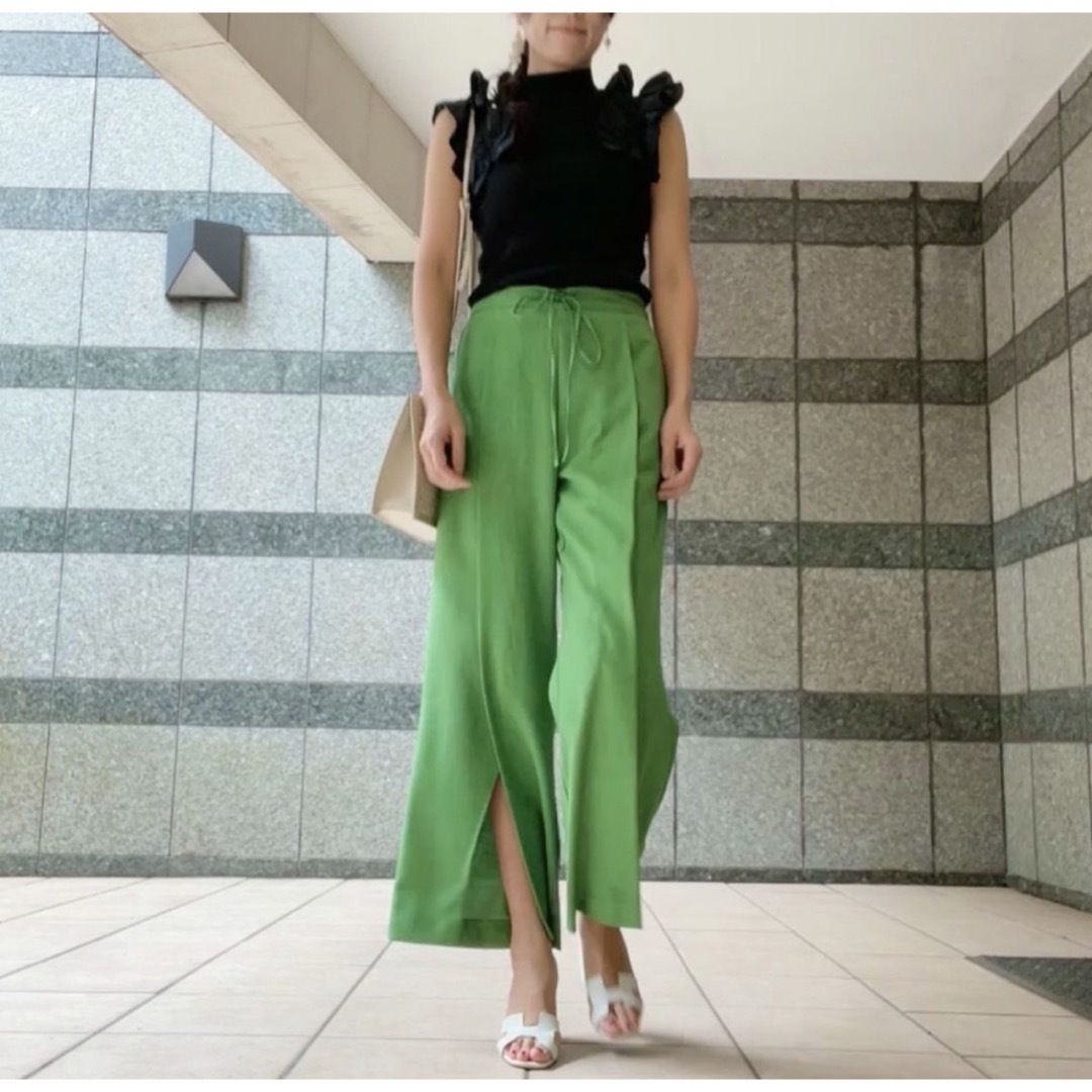 アメリヴィンテージAmeri  center slit loose pants