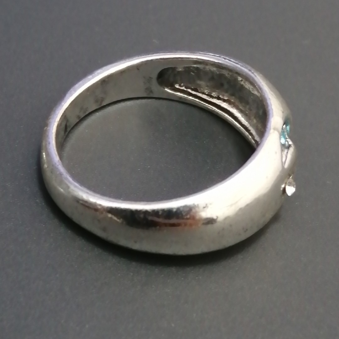 【SALE】リング メンズ レディース シルバー ムーン 指輪 18号 レディースのアクセサリー(リング(指輪))の商品写真