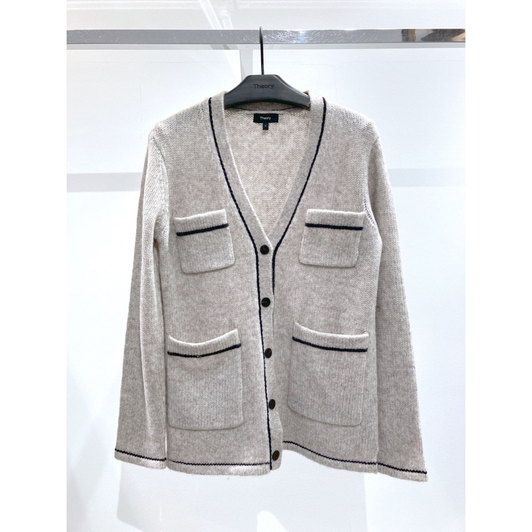 Theory - Theory 22aw ニットカーディガンの通販 by yu♡'s shop Theory - Theory 22aw ニットカーディガンの通販 by yu♡'s shop