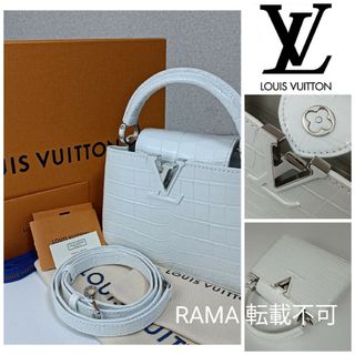 ルイヴィトン(LOUIS VUITTON)の超希少 ルイヴィトン 定価300万 アリゲーター カプシーヌ ミニ MINI(ハンドバッグ)