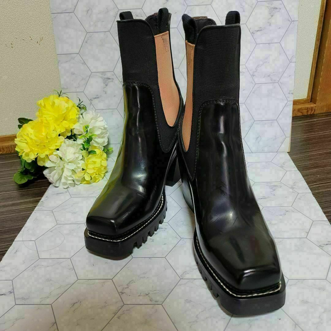 ルイヴィトン モノグラム ライン ロゴ ショートブーツ エンジニア