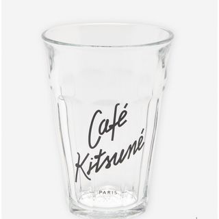 メゾンキツネ(MAISON KITSUNE')のカフェキツネ　グラス(グラス/カップ)