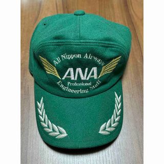 エーエヌエー(ゼンニッポンクウユ)(ANA(全日本空輸))のANA 帽子 美品(売り切り！早い者勝ち)(航空機)