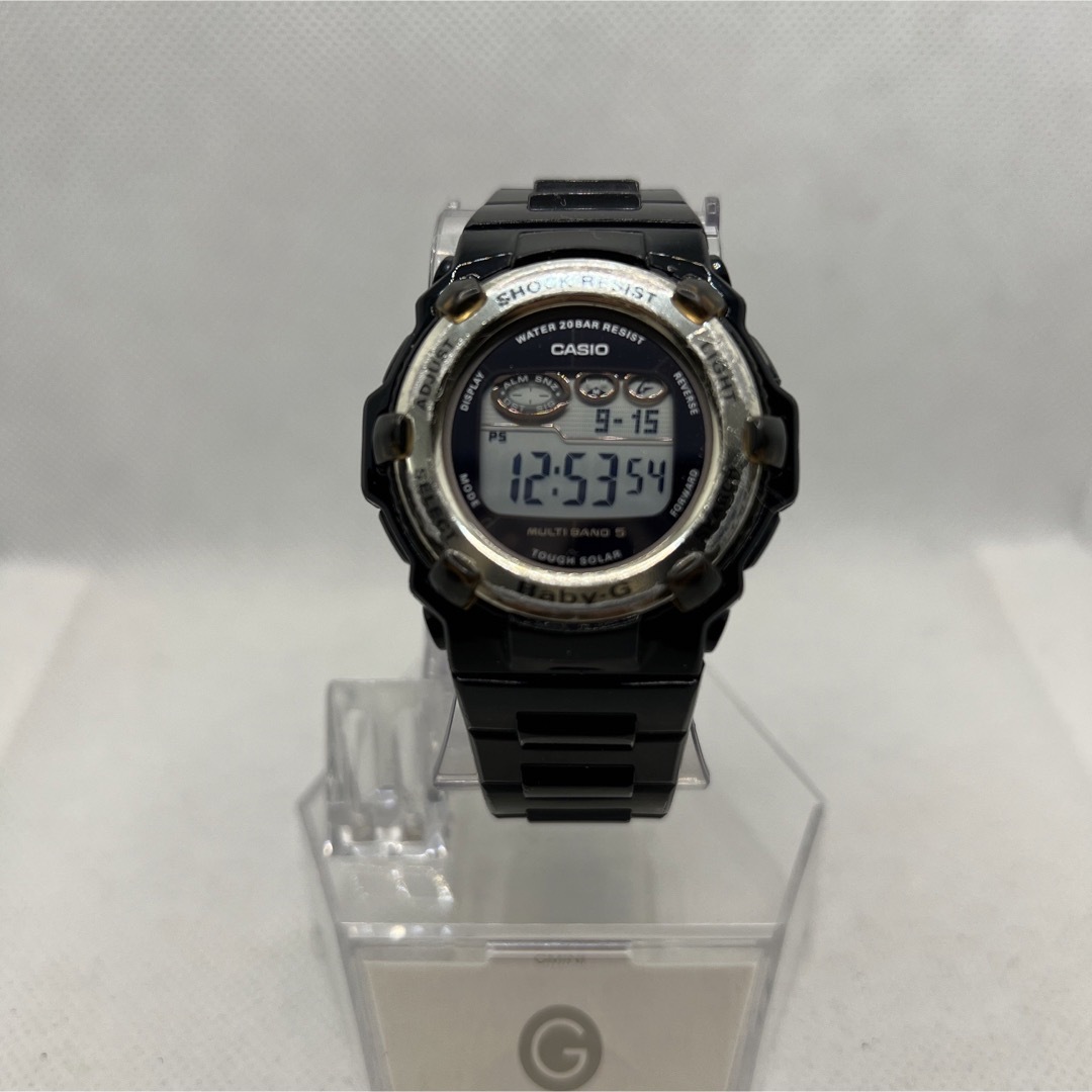 G-SHOCK baby-g BGR-3000J 電波ソーラー ブラック - 腕時計