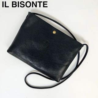 23H42 IL BISONTE イルビゾンテ ショルダーバッグ 本革-