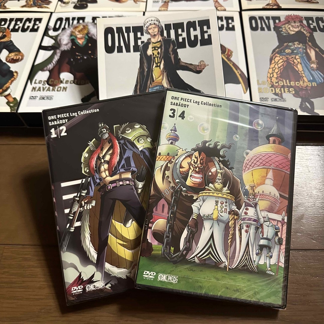 ワンピース　ONE PIECE ログコレクション　未開封あり　DVD