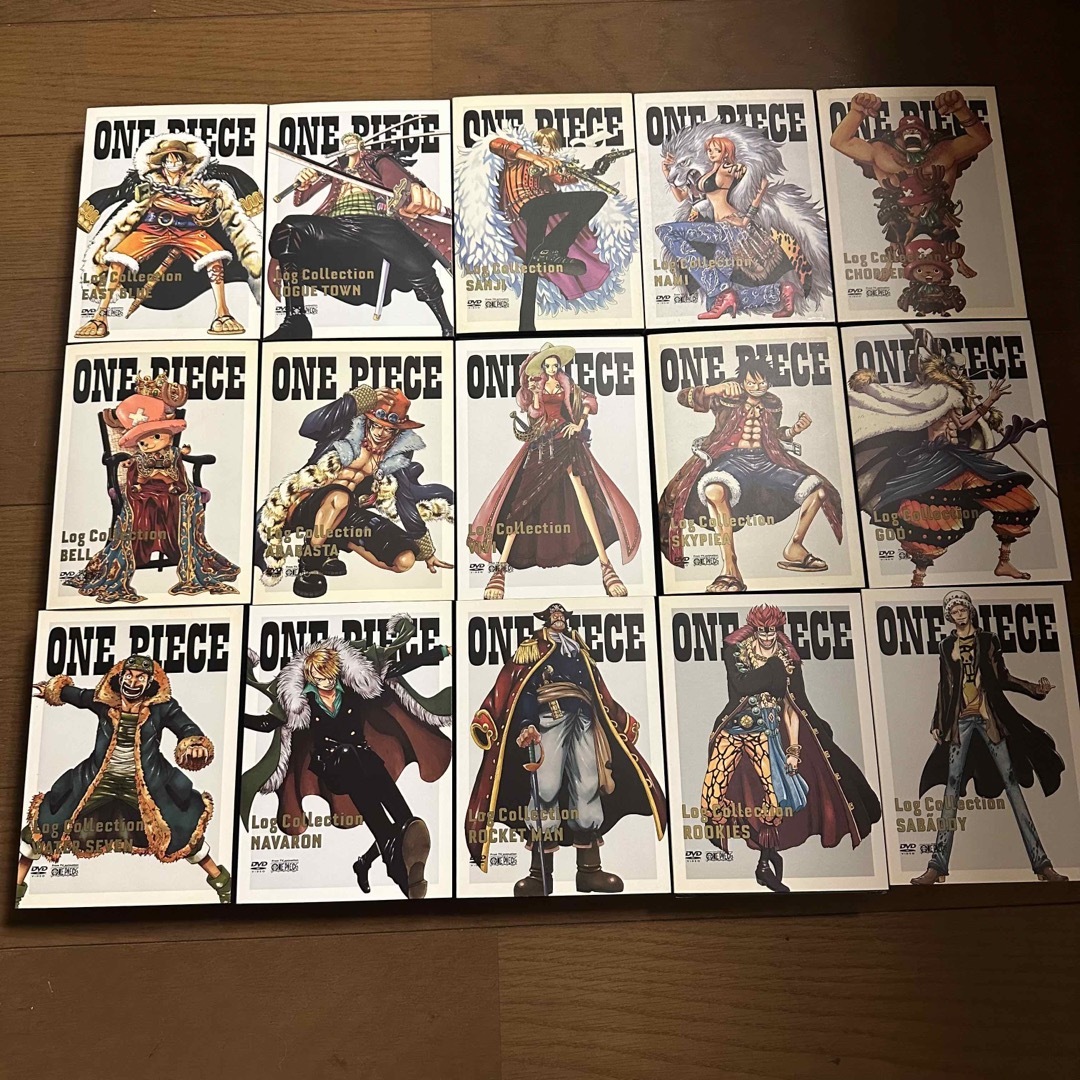 ワンピース ONE PIECE ログコレクション 未開封あり DVD-