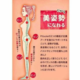 未使用Pitsole  Sサイズ 23〜24.5cm　acefits　おまけ付き