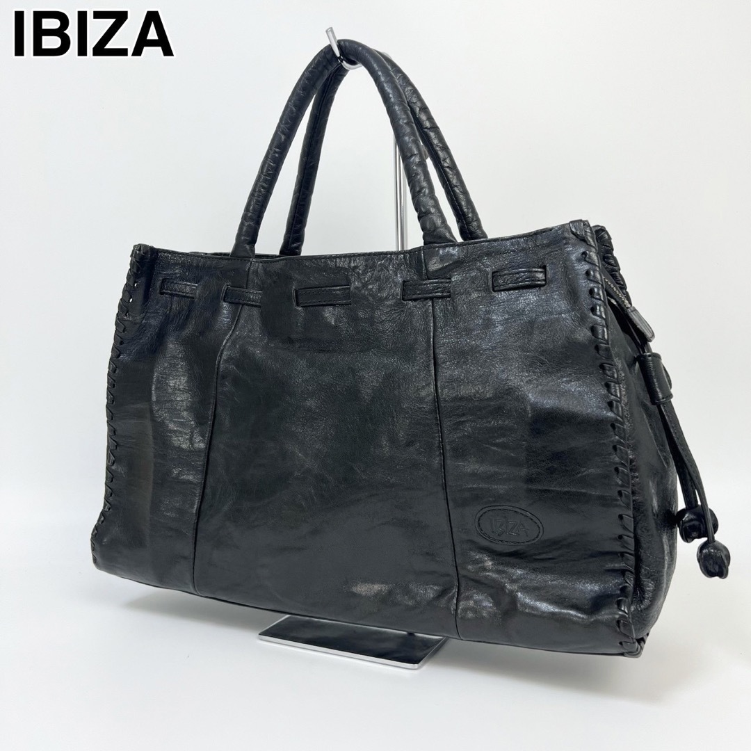 IBIZA(イビザ)の23I02 IBIZA イビザ ハンドバッグ レザー 本革 レディースのバッグ(ハンドバッグ)の商品写真