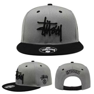 STUSSY ステューシー キャップ ストックロゴ メッシュキャップ PUFF PRINT STOCK TRUCKER CAP 17SS ネイビー ONE SIZE 帽子 スナップバック ストリート ブランド カジュアル シンプル【メンズ】