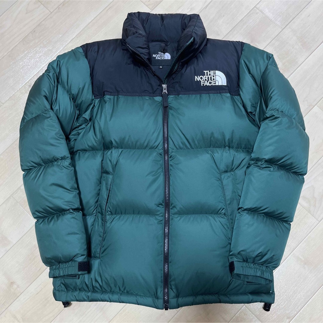 極美品】THE NORTH FACE ヌプシジャケット フォレストグリーン M - www