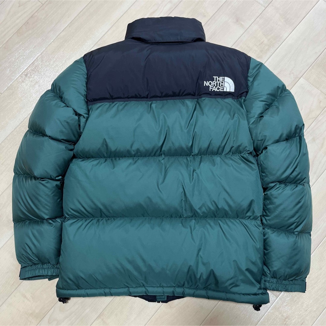 極美品】THE NORTH FACE ノースフェイス ヌプシ グリーン M-