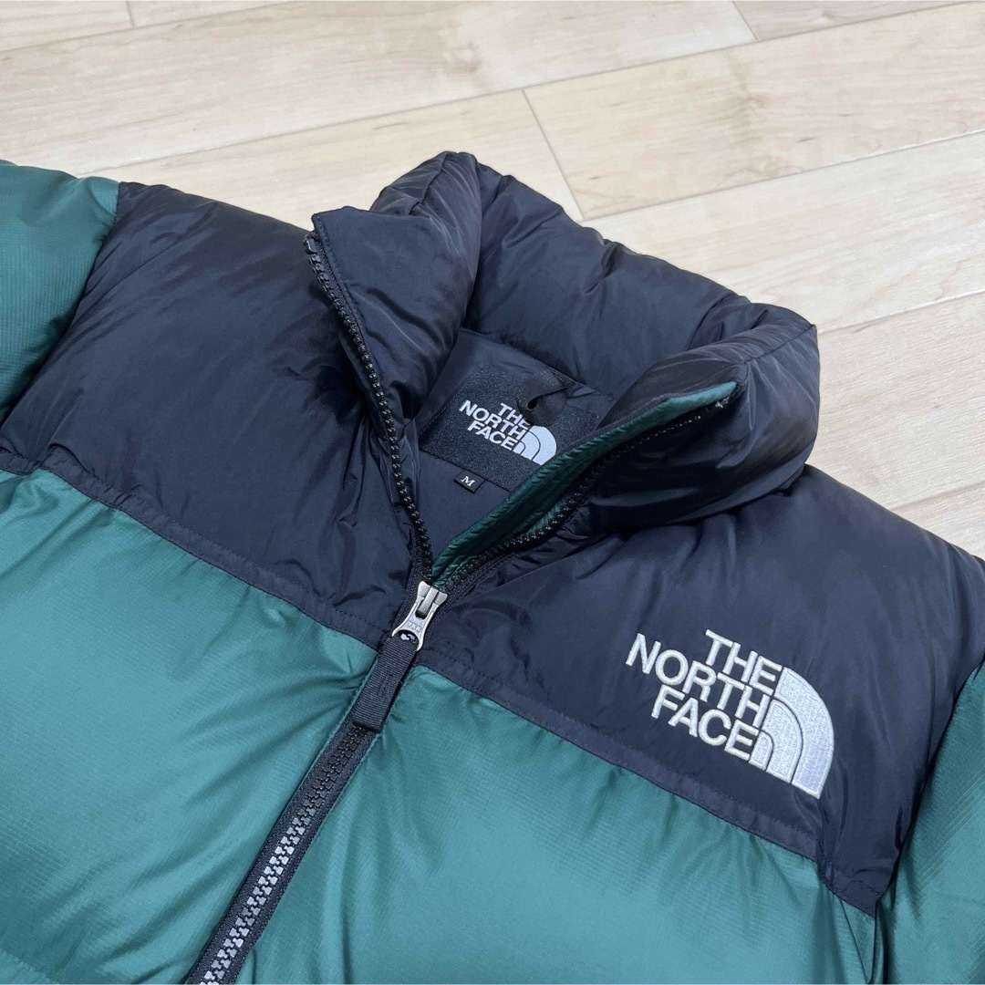 【極美品】THE NORTH FACE ヌプシジャケット フォレストグリーン M